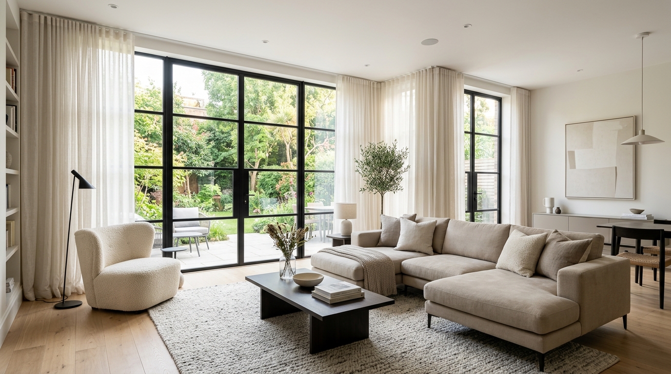 Living Room Curtains Ideas