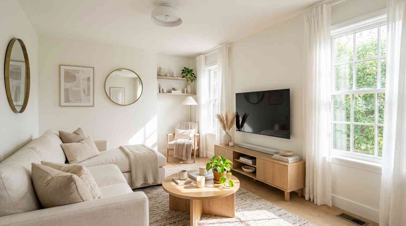 Small TV Living Room Ideas 