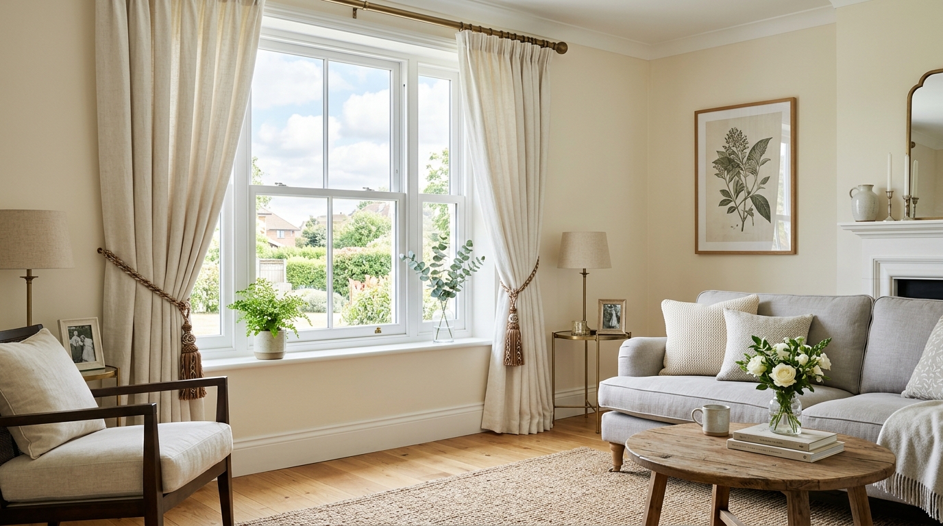 Living Room Curtains Ideas
