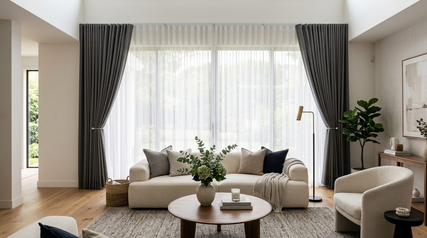 Living Room Curtains Ideas